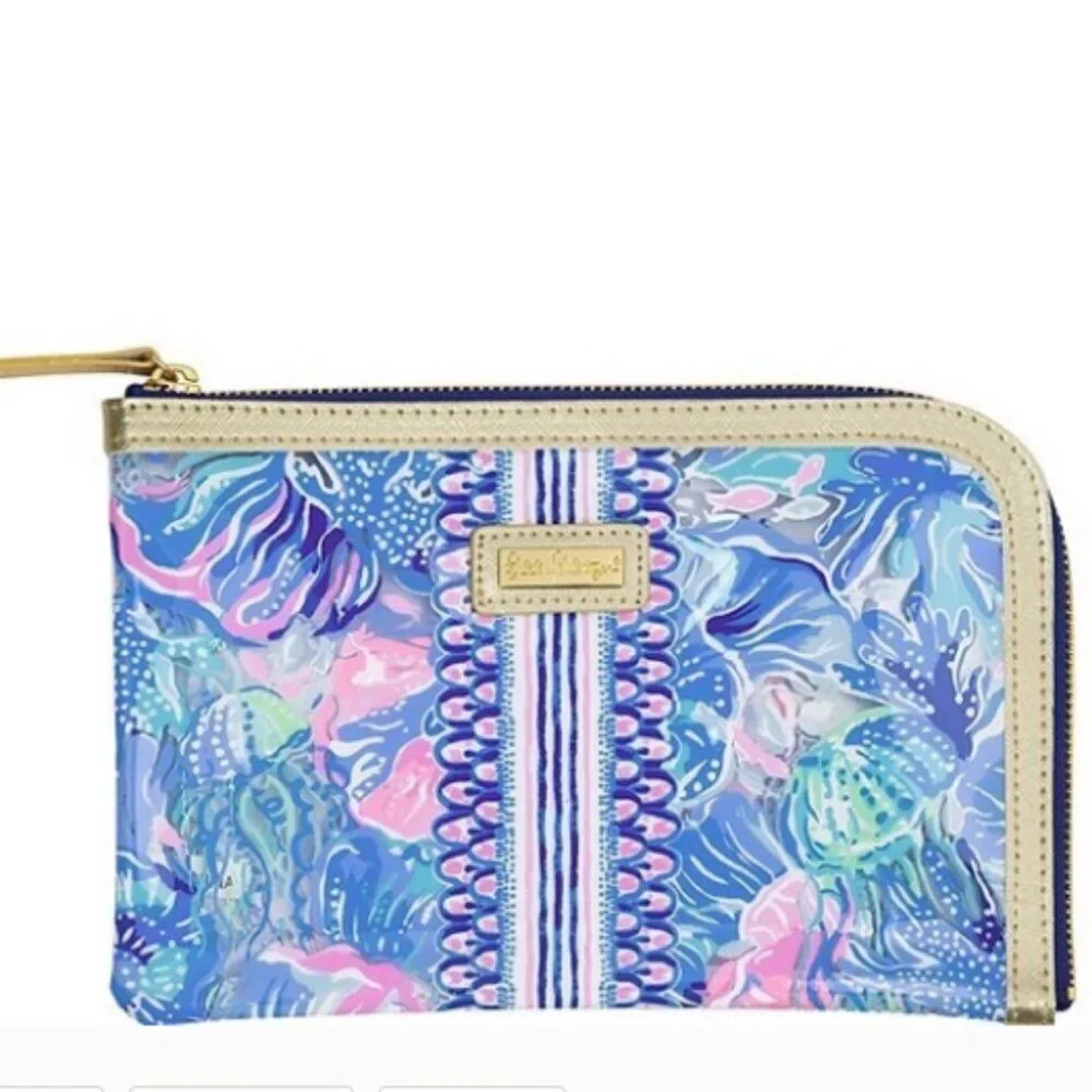 Lilly Pulitzer agenda accessories pack in shadeseekers print NWT